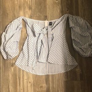 Windsor off the shoulder top